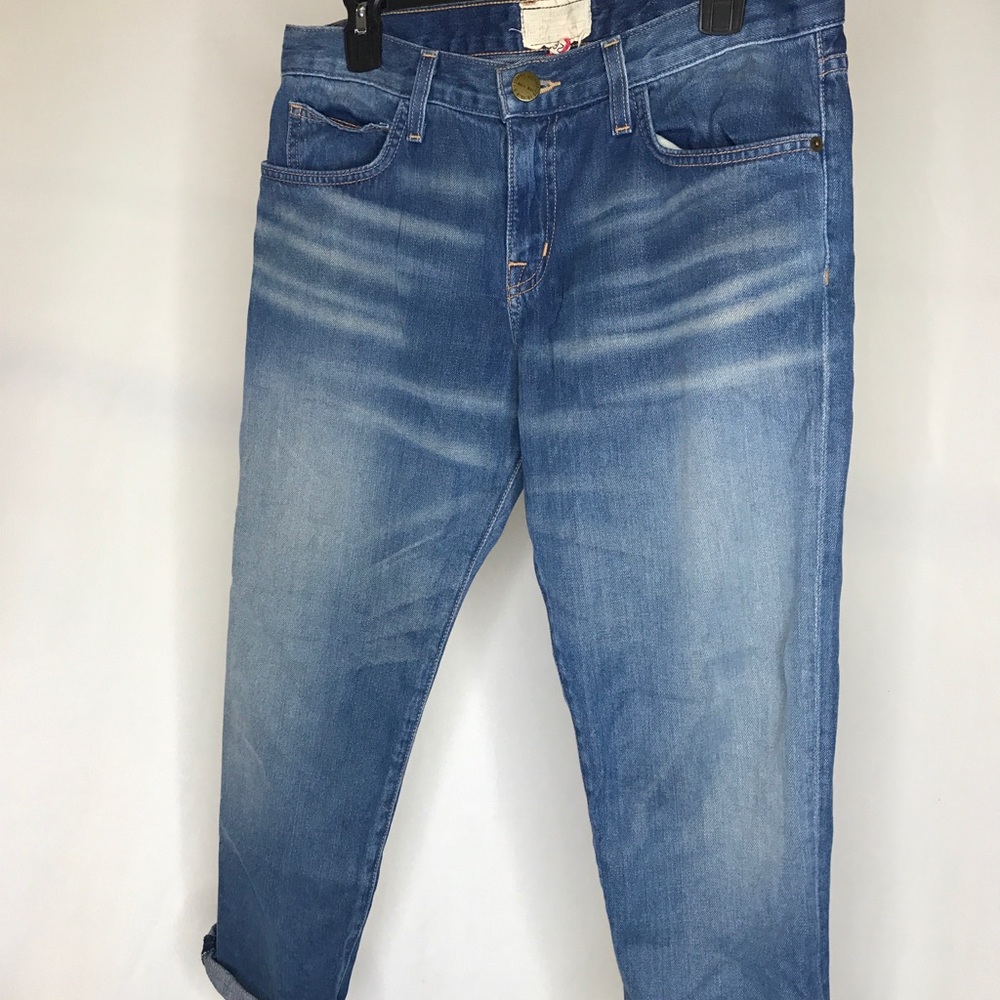 Current Elliot crop jeans